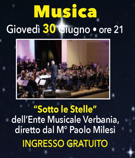 CONCERTO SOTTO LE STELLE