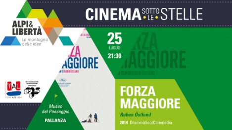 IL PROGRAMMA DI CINEMA SOTTO LE STELLE     ALPI & LIBERTA' La montagna delle idee in collaborazione con TERRE ALTE LAGHI  