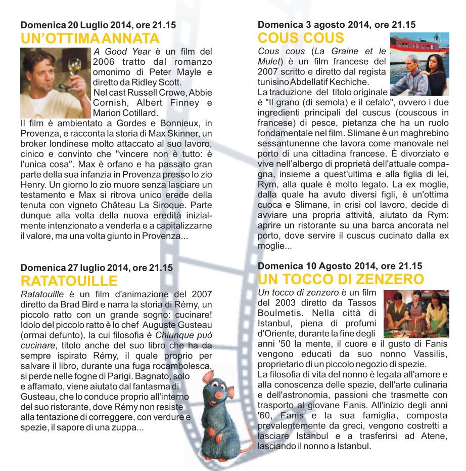 CINEMA SOTTO LE STELLE